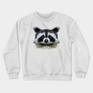 Racoon Crewneck Sweatshirt